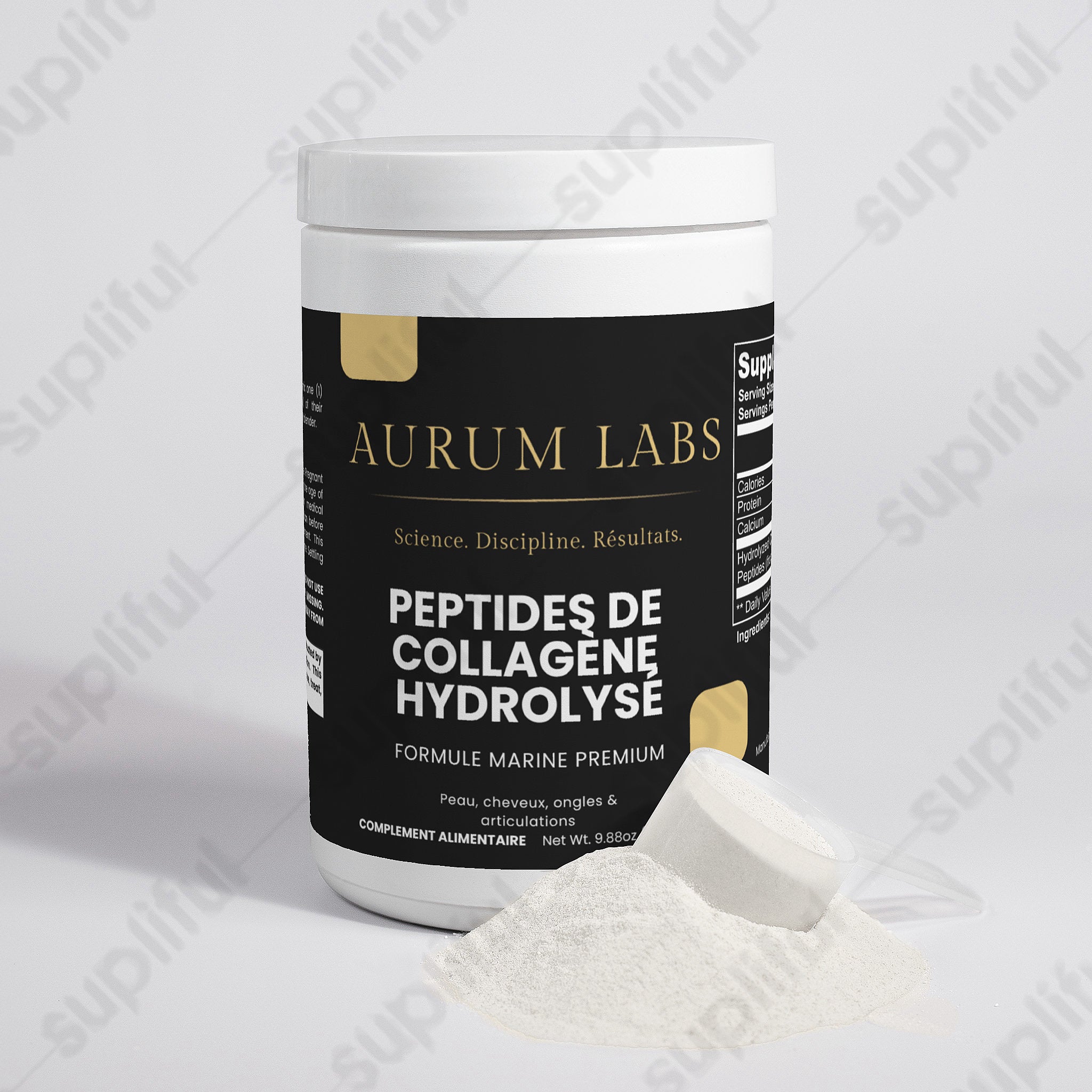 Peptides de collagène hydrolisé