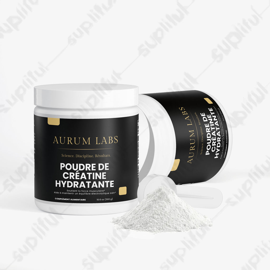 Poudre de créatine hydratante