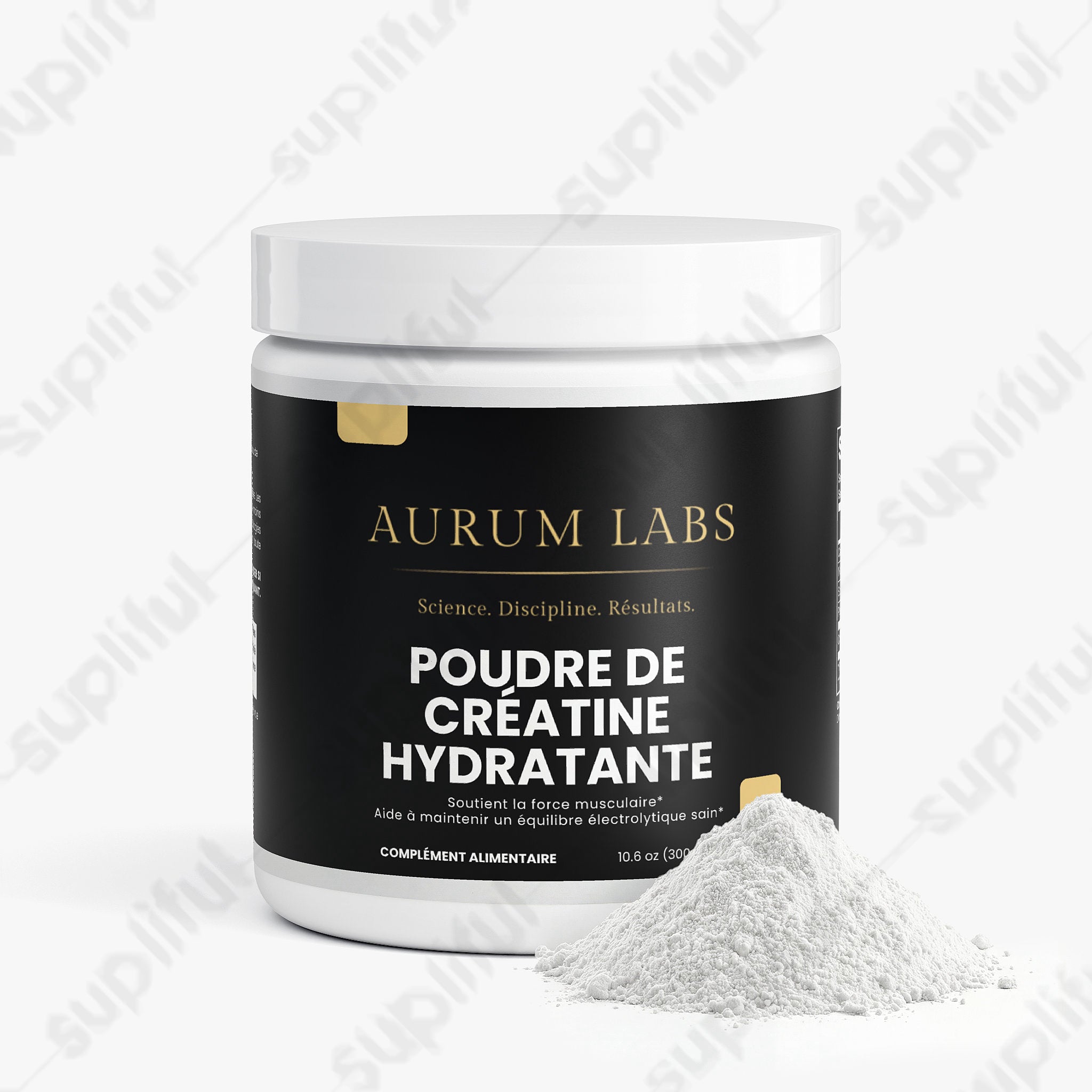 Poudre de créatine hydratante