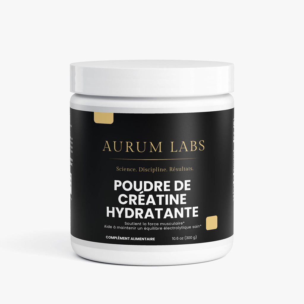 Poudre de créatine hydratante